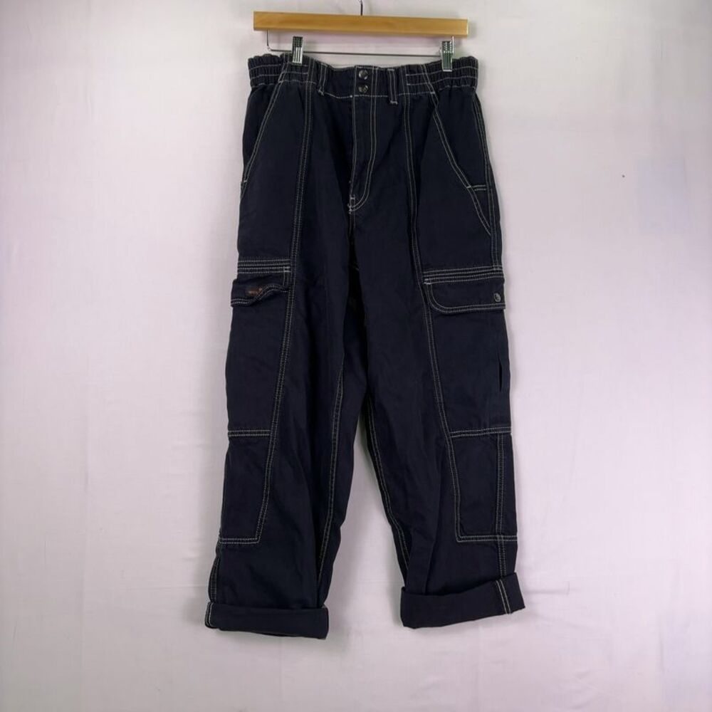 BDG Relaxed Skate Jean Black Cargo Utility Pant Women’s Sz 29